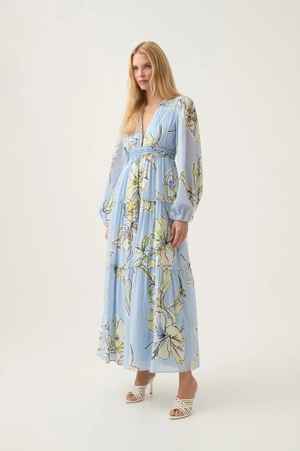 Aje Romantica Voile Maxi Dress Size 12 - Image 2