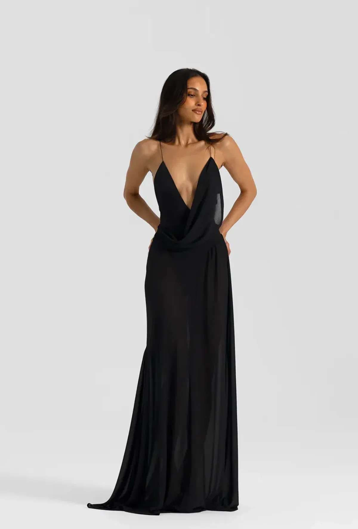 AGNES DRESS | BLACK - SIZE 10 - Image 1