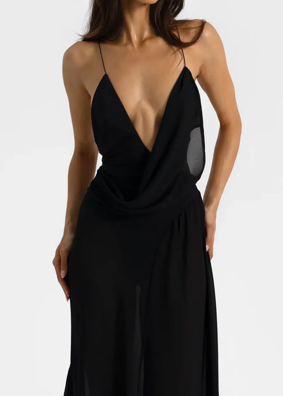 AGNES DRESS | BLACK - SIZE 10 - Image 2