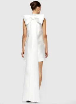 Effie Kats Jorja Mini Dress Ivory White Size L / Au 12 for rent on The Volte - image 4