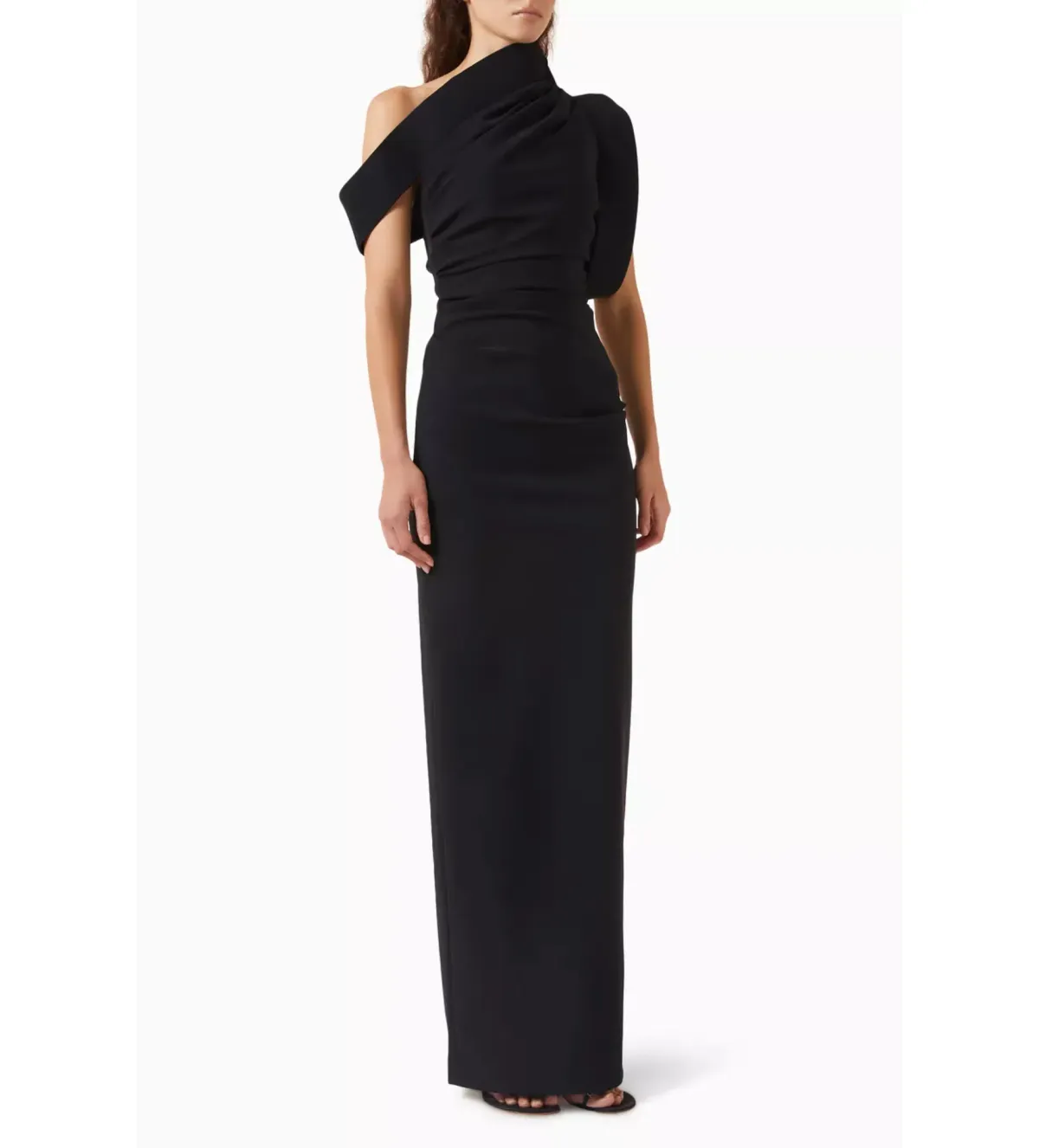 Rachel Gilbert Rowana Gown in Black Size 3/AU12 - Image 1