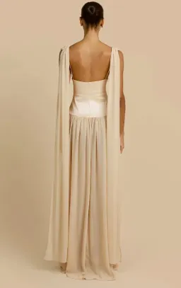 Arcina Ori Ramona Maxi Dress Champagne Size X S/ AU 6 for rent on The Volte - image 3