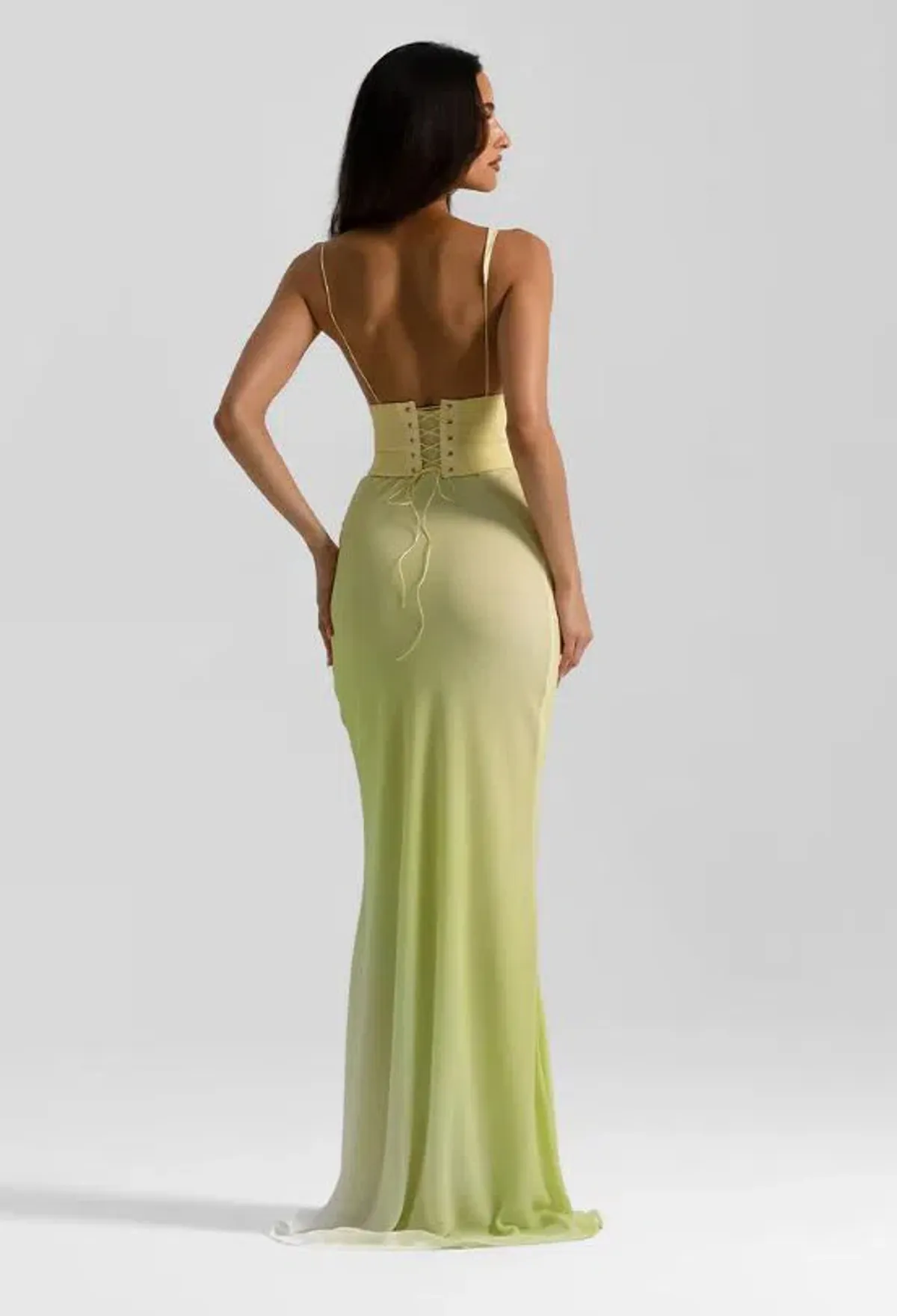 Natalie Rolt Hallie Gown in Citrus Size 6 - Image 2
