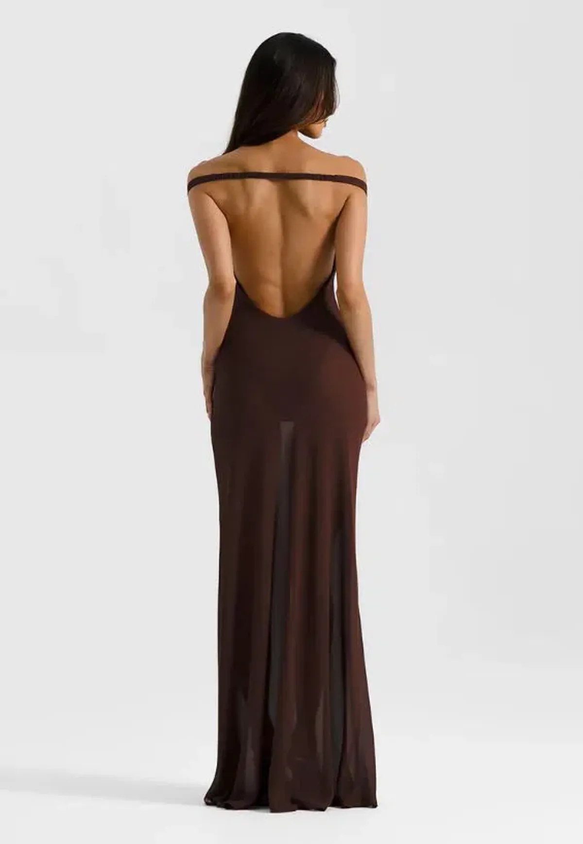 Natalie Rolt Brielle Dress in Espresso Size 8 - Image 2