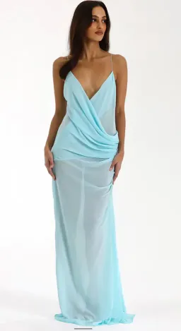 Natalie Rolt MAGNOLIA GOWN in blue for rent on The Volte - image 1