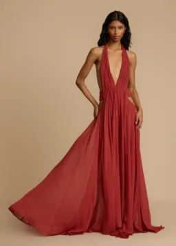 Arcina Ori Florence Dress XS Red for rent on The Volte - image 1