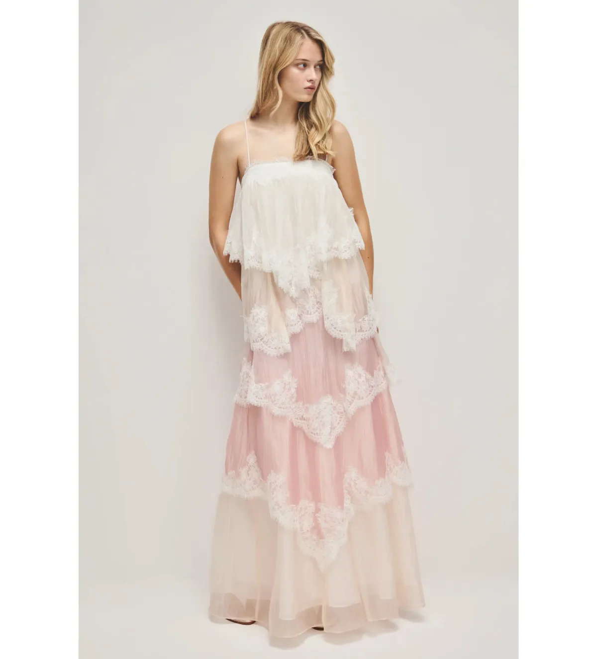 Aje Ophelia Lace Gown in Multi Size AU10 - Image 7