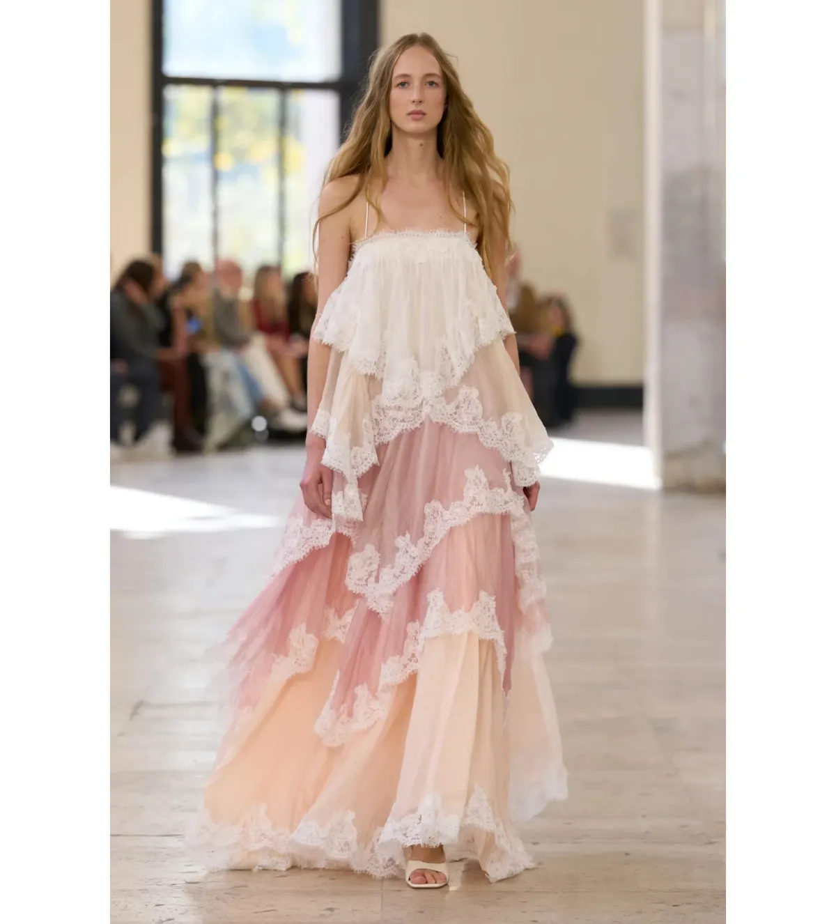 Aje Ophelia Lace Gown in Multi Size AU10 - Image 5