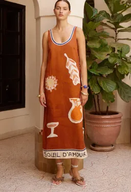 Alemais Soleil Midi Dress  for rent on The Volte - image 1