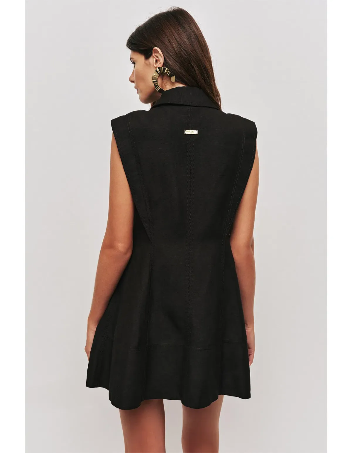 Aje Sacha Mini Dress Black size 8 - Image 2