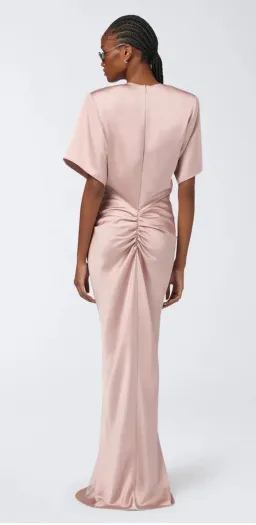 The Andamane Iris Maxi Dress Pink Size 8 for rent on The Volte - image 2