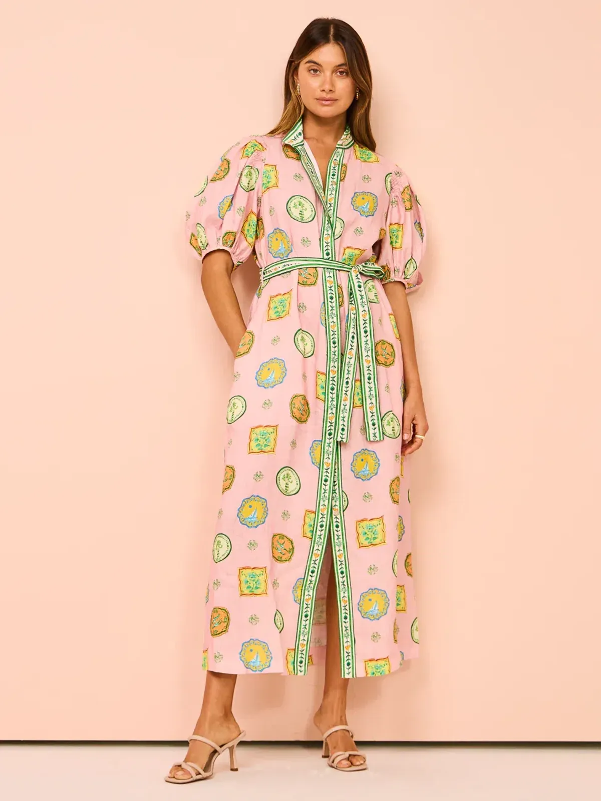 Alemais Porcelain Shirt Dress Size AU 16 - Image 3