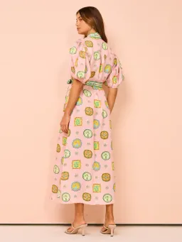 Alemais Porcelain Shirt Dress Size AU 16 for rent on The Volte - image 4