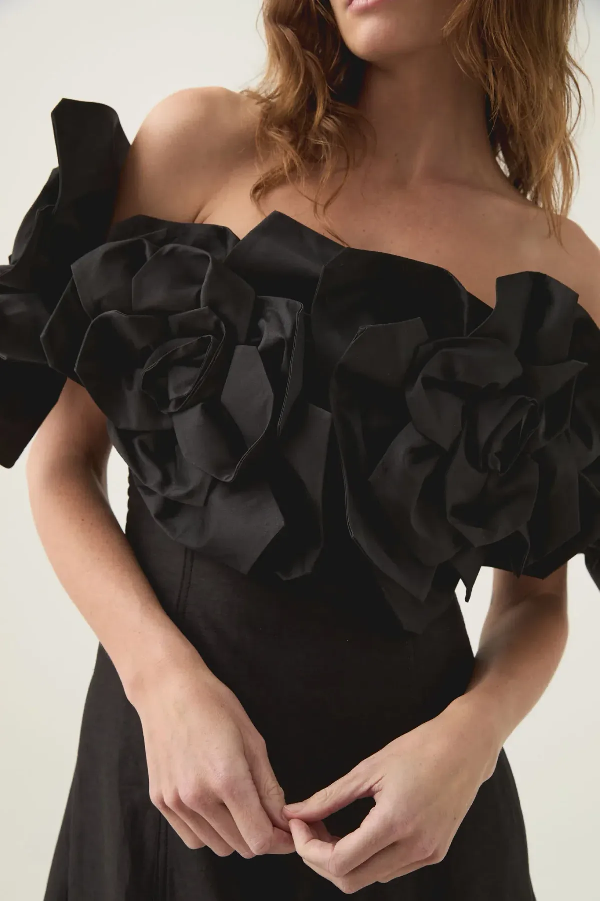Aje Etta Midi Dress Black Size AU 10 - Image 4