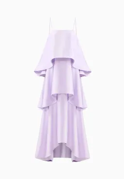 Elliatt Tilly 3 Tiered Maxi Dress in Purple Size AU 6 for rent on The Volte - image 6