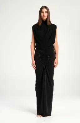 BENNI WILLOW MAXI DRESS BLACK SIZE 12 for rent on The Volte - image 2