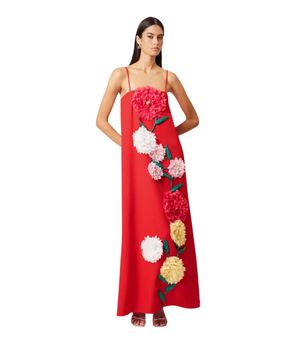 Elliatt Buttercup Embroidered Maxi Dress - Size XL / AU 14 - Image 2