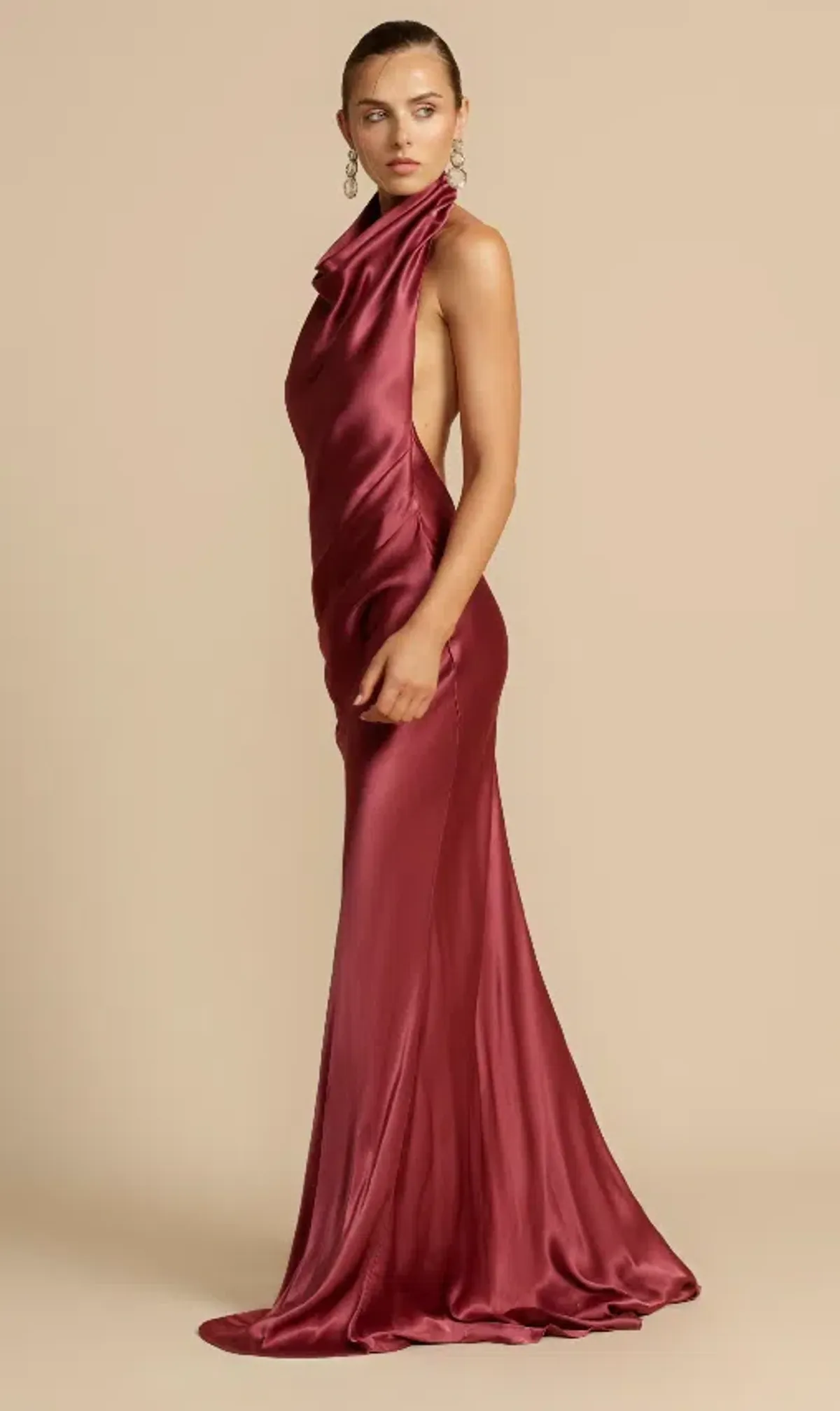 Arcina Ori Gaia Dress In Plum Size 14 (XL) - Image 2
