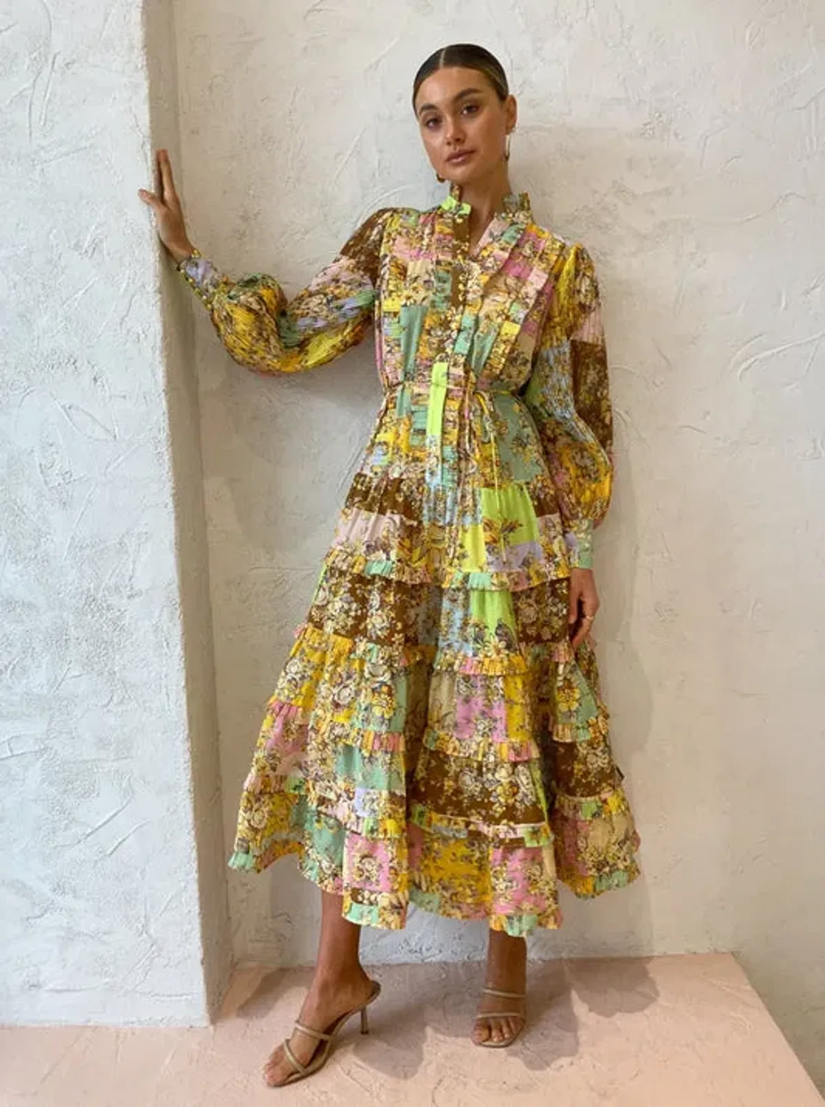 Alemais Matilde Pleat Shirt Dress Size AU 12 - Image 1