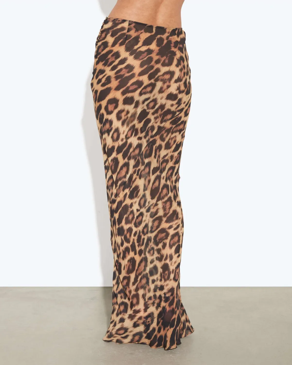 Rat & Boa Monique Top Size S/AU8 and Maxi Skirt Size M/AU10 Set in Leopard Print - Image 7