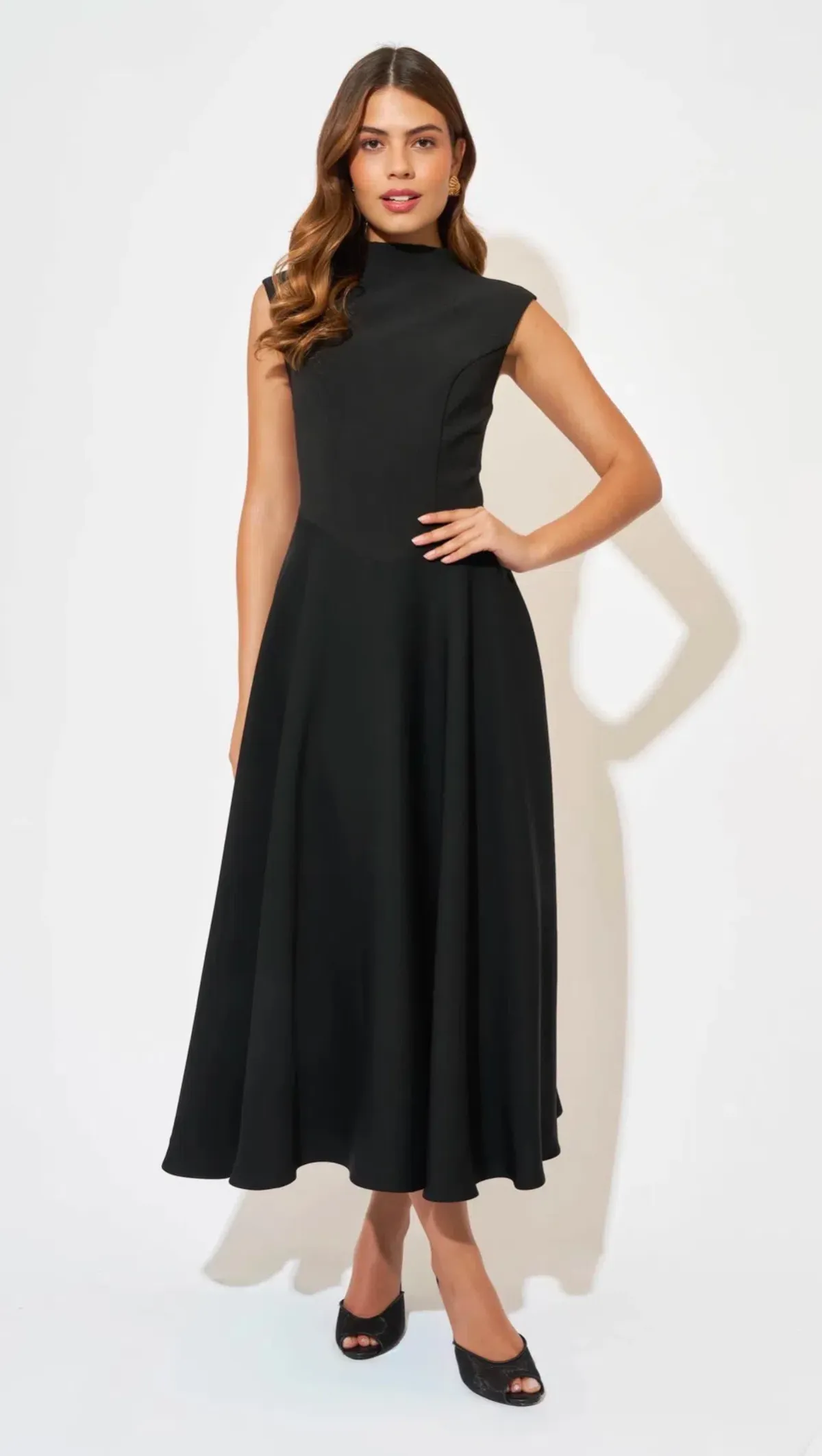 Odd Muse - High Waist Midi Dress - XS - Image 3