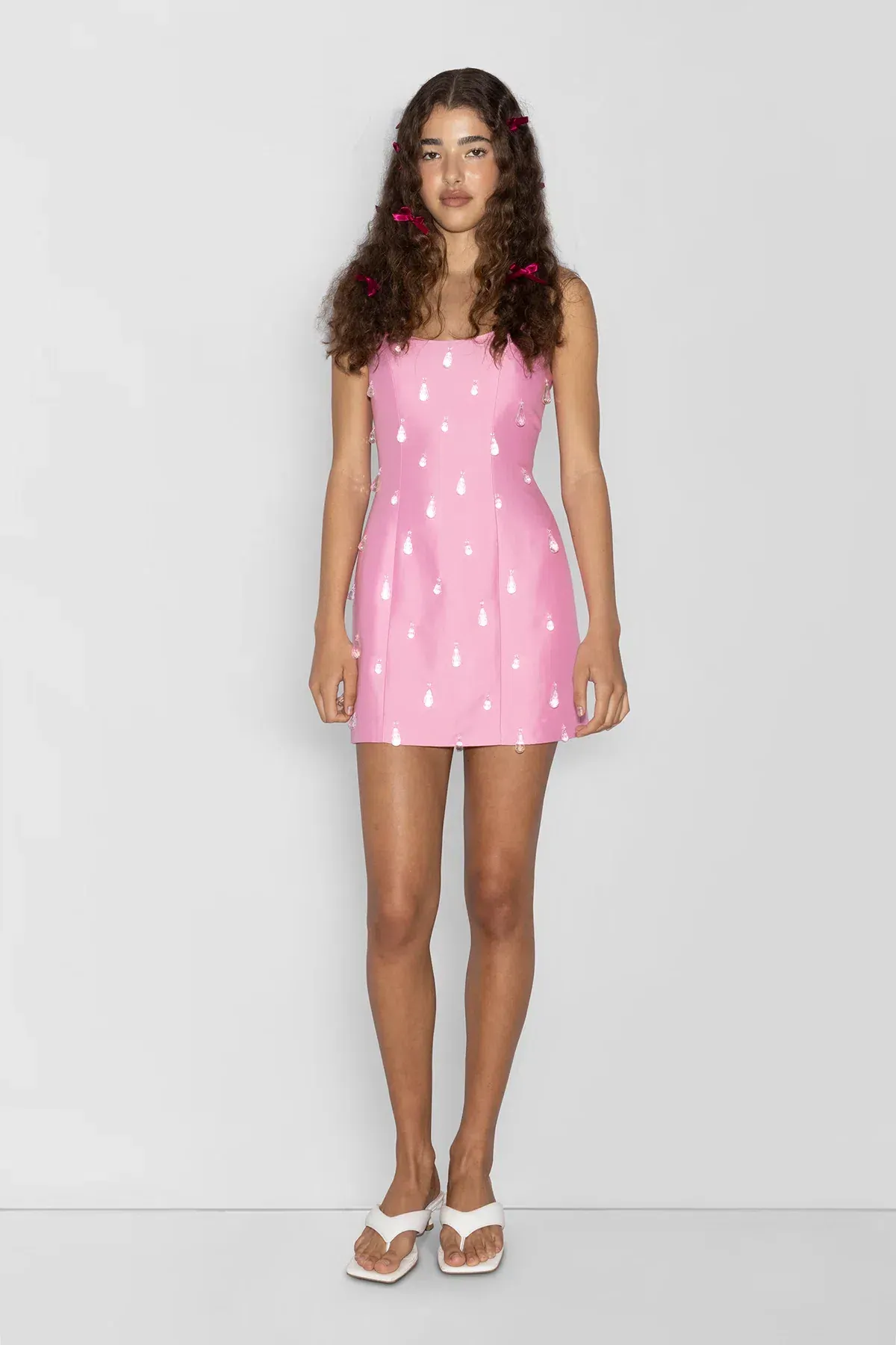 The Wolf Gang Luviva Beaded Mini Dress - Image 2