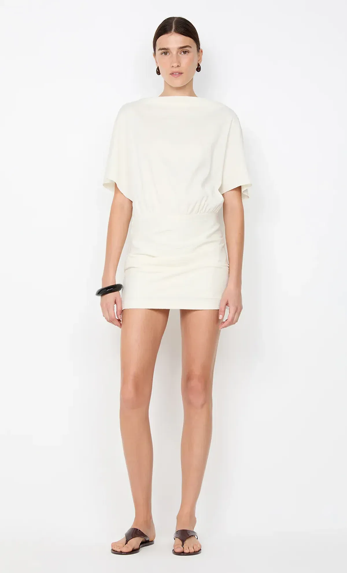 Bec and Bridge Jolene Mini Dress in Ivory 6 - Image 3