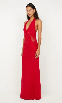 DEIJA HALTER MAXI DRESS SIZE 6 AUS for rent on The Volte - image 4