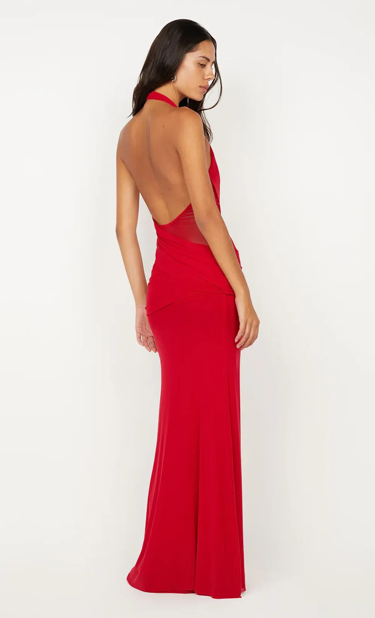 DEIJA HALTER MAXI DRESS SIZE 6 AUS - Image 2