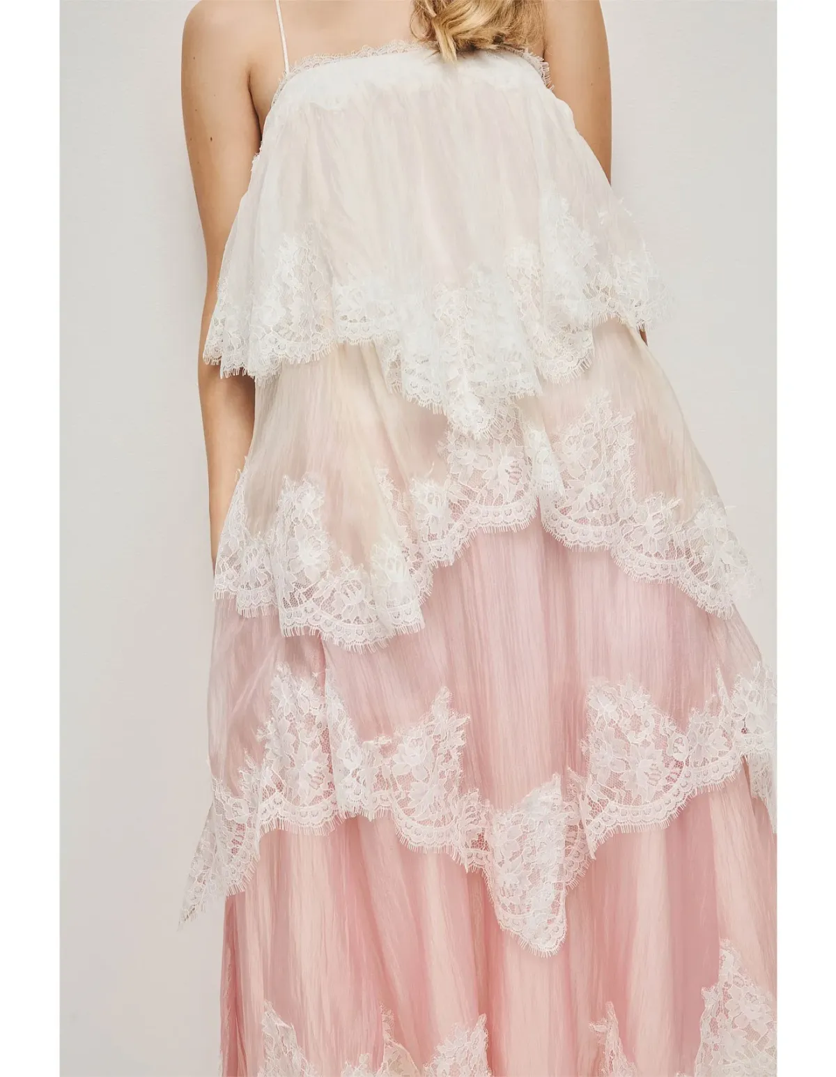 Aje Ophelia Lace Gown Multi Size 8 - Image 3