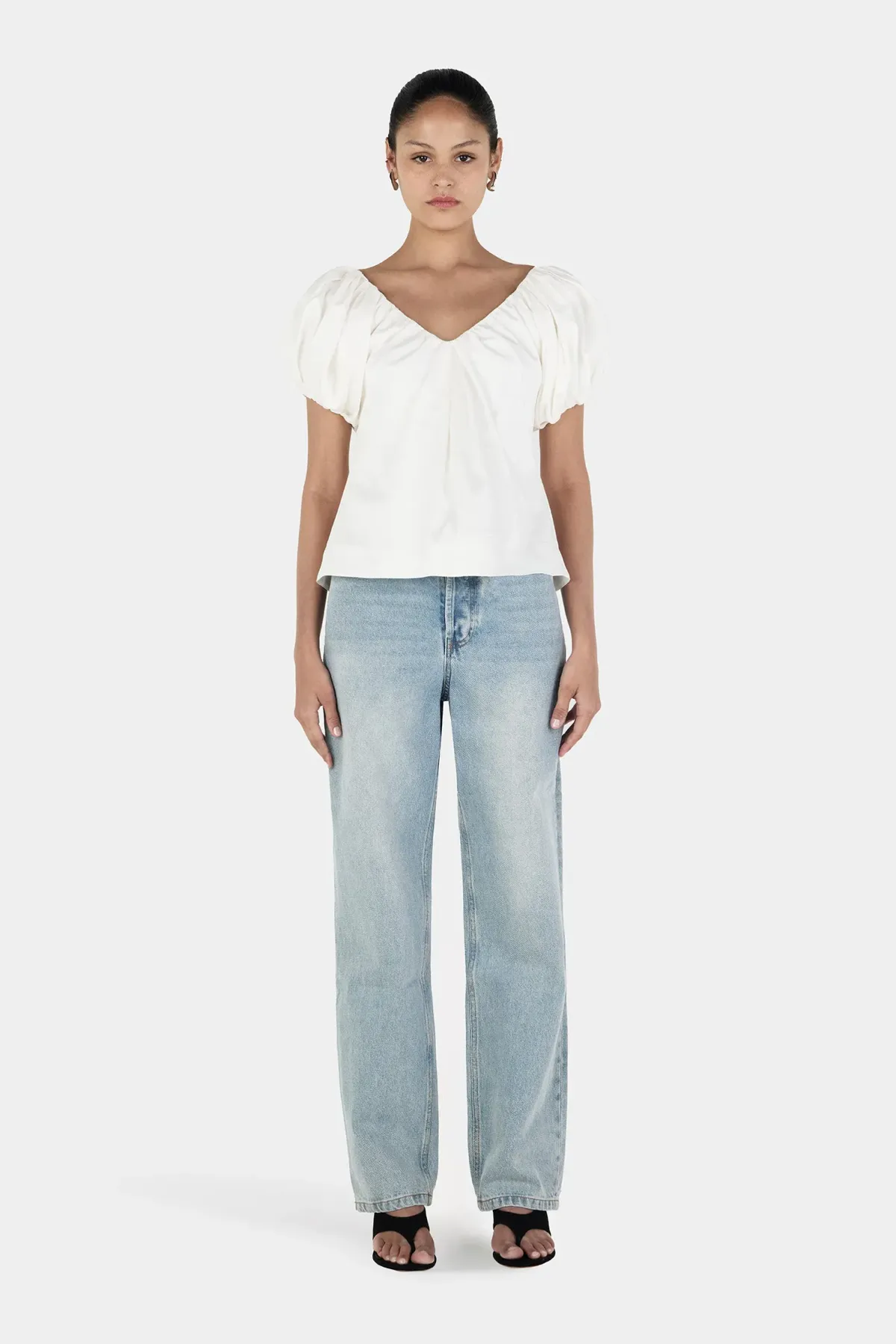 Hansen And Gretel Thandie Top Ivory Size 8 - Image 7