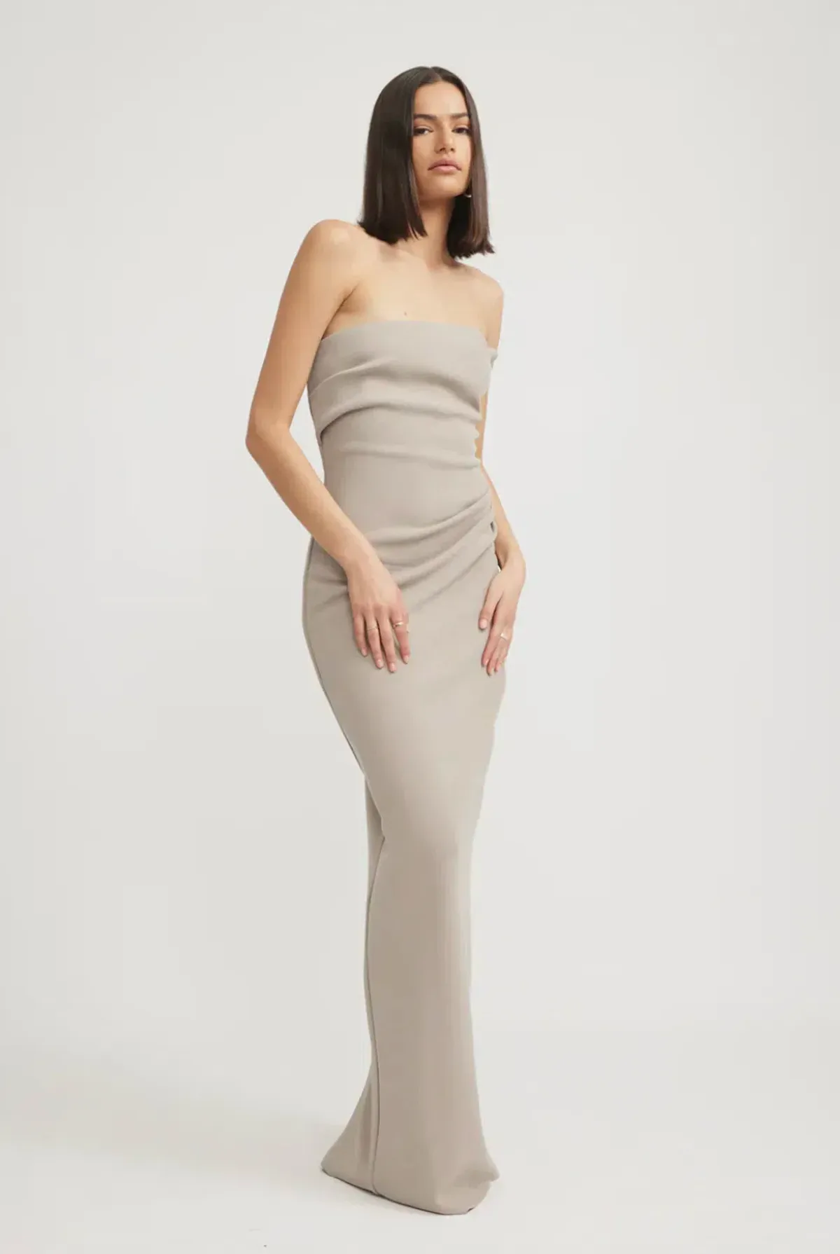 TOJHÀ DESIREE DRESS - STONE - Image 2