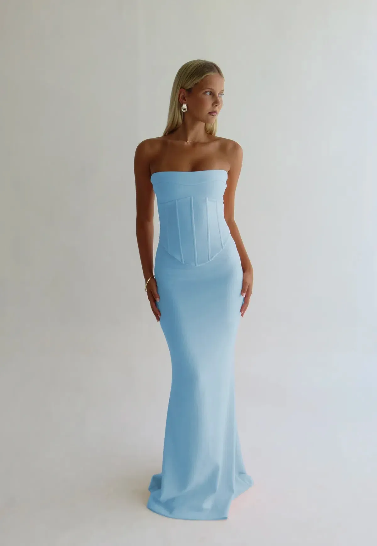 HNTR The Label LOUIE GOWN | BABY BLUE Size 8 - Image 2