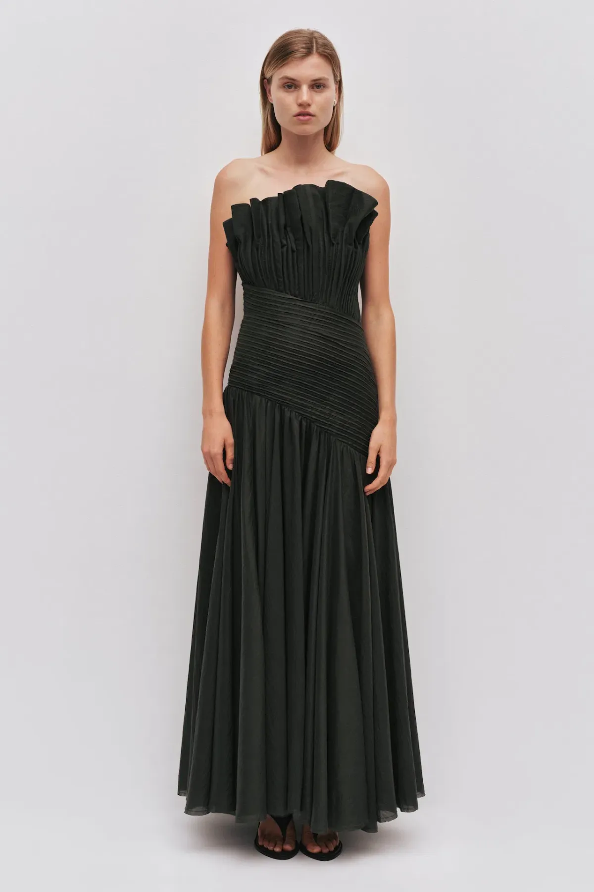 Aje Aquiline Maxi Gown in Hunter Green Size S / AU 8 - Image 2