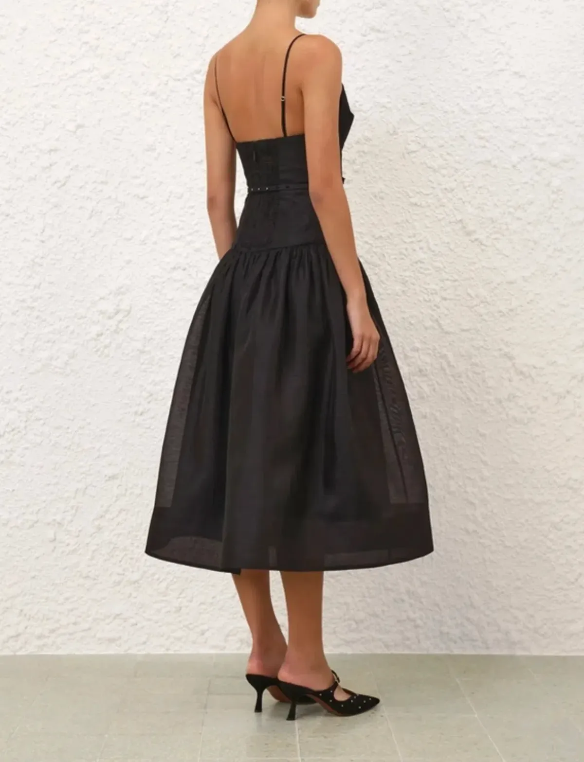 Zimmermann Rebellion Fitted Picnic Dress black size 3/AU14 - Image 4