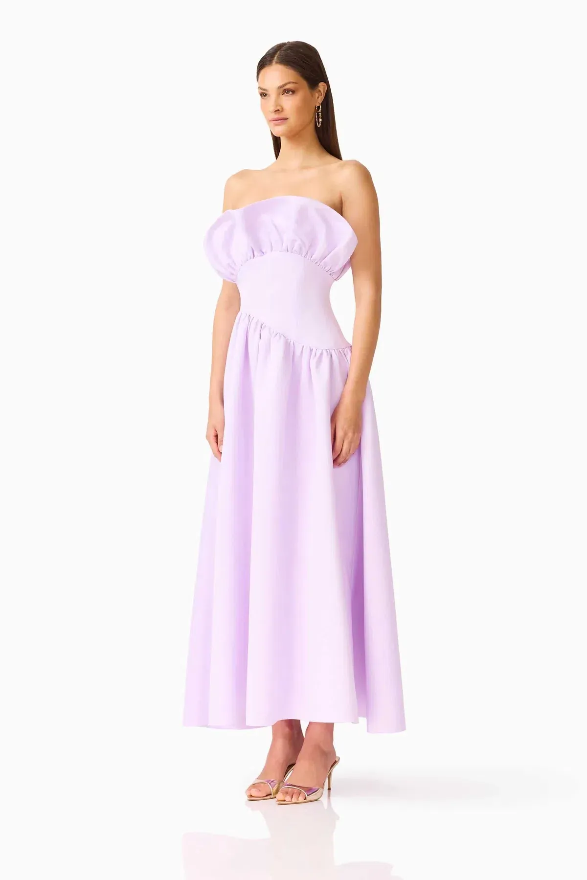 Laurel Sleeveless Maxi Dress Purple / Size 10 - Image 3