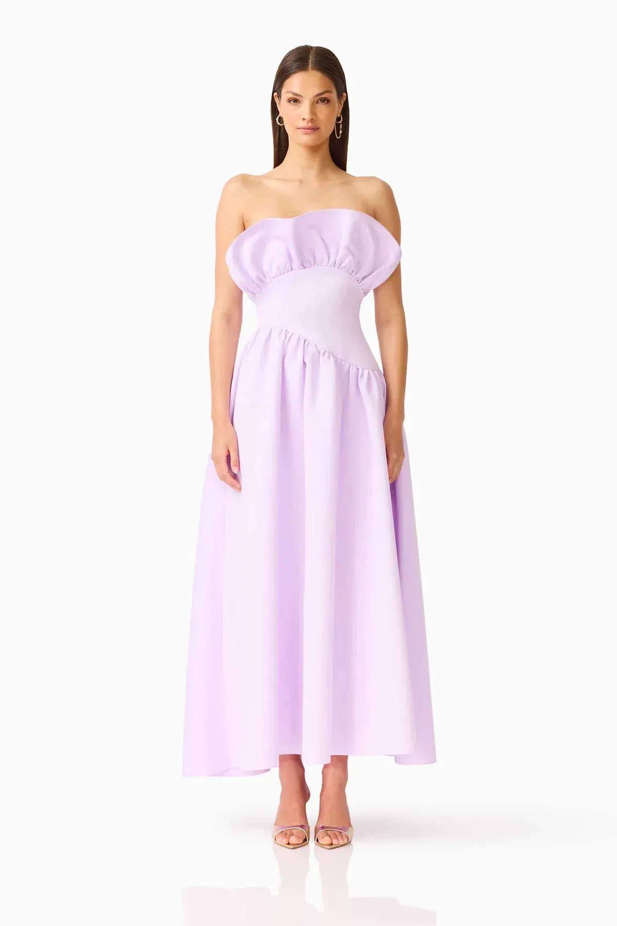Laurel Sleeveless Maxi Dress Purple / Size 10 - Image 2