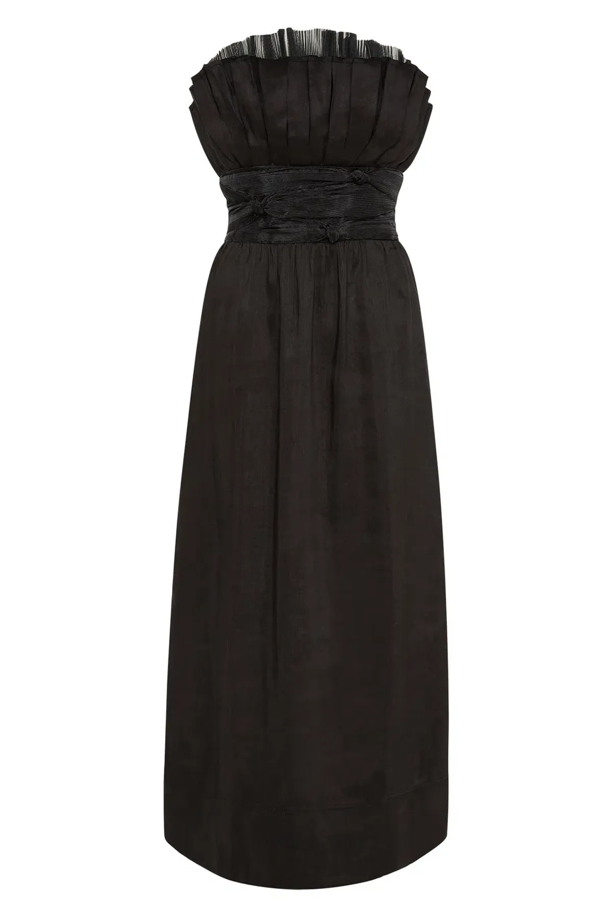 AJE WHISPER KNOT MIDI DRESS SIZE 8 - Image 4