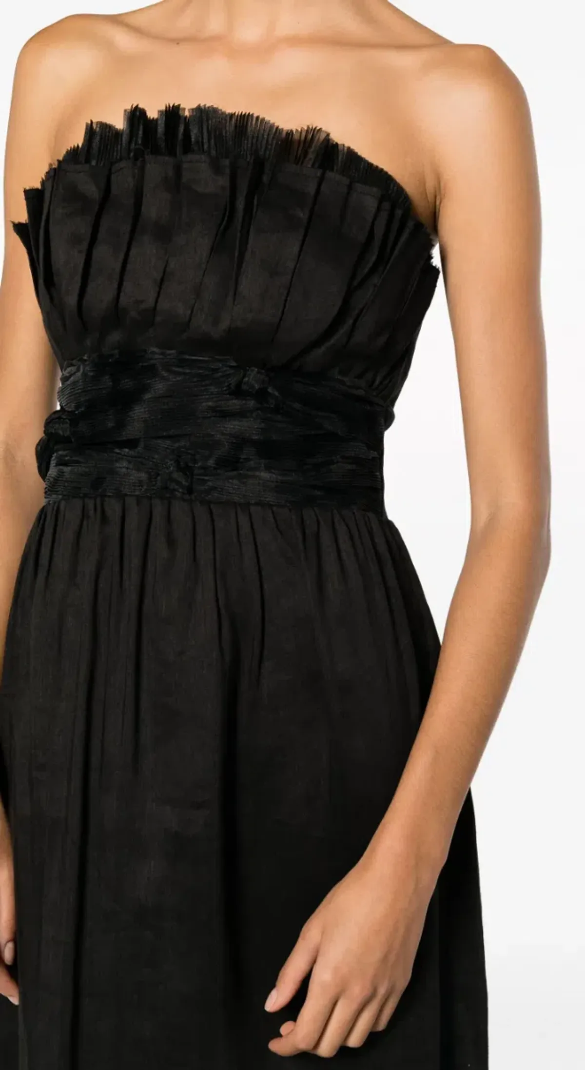 AJE WHISPER KNOT MIDI DRESS SIZE 8 - Image 5
