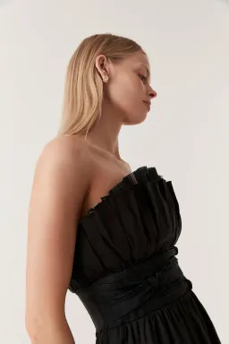 AJE WHISPER KNOT MIDI DRESS SIZE 8 for rent on The Volte - image 7