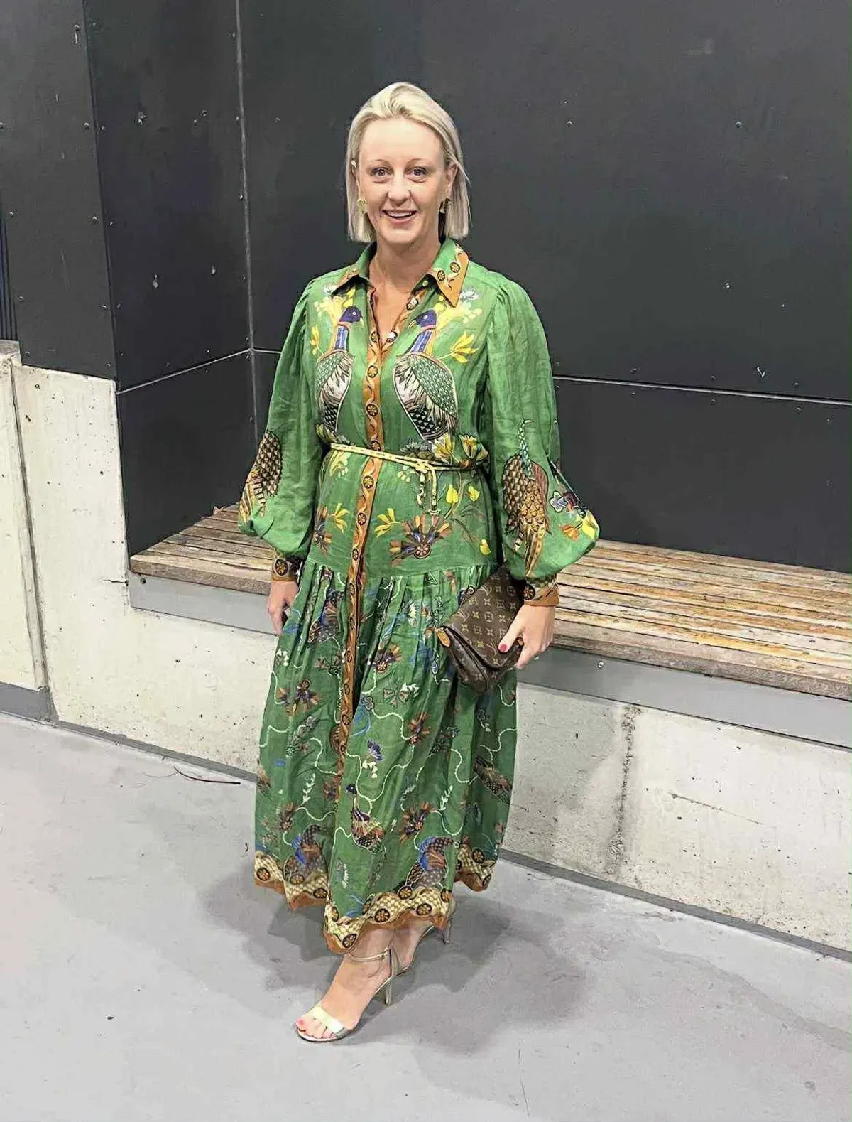 ALEMAIS BIRDIE SHIRTDRESS SIZE 8 [GENEROUS FITTING] - Image 1