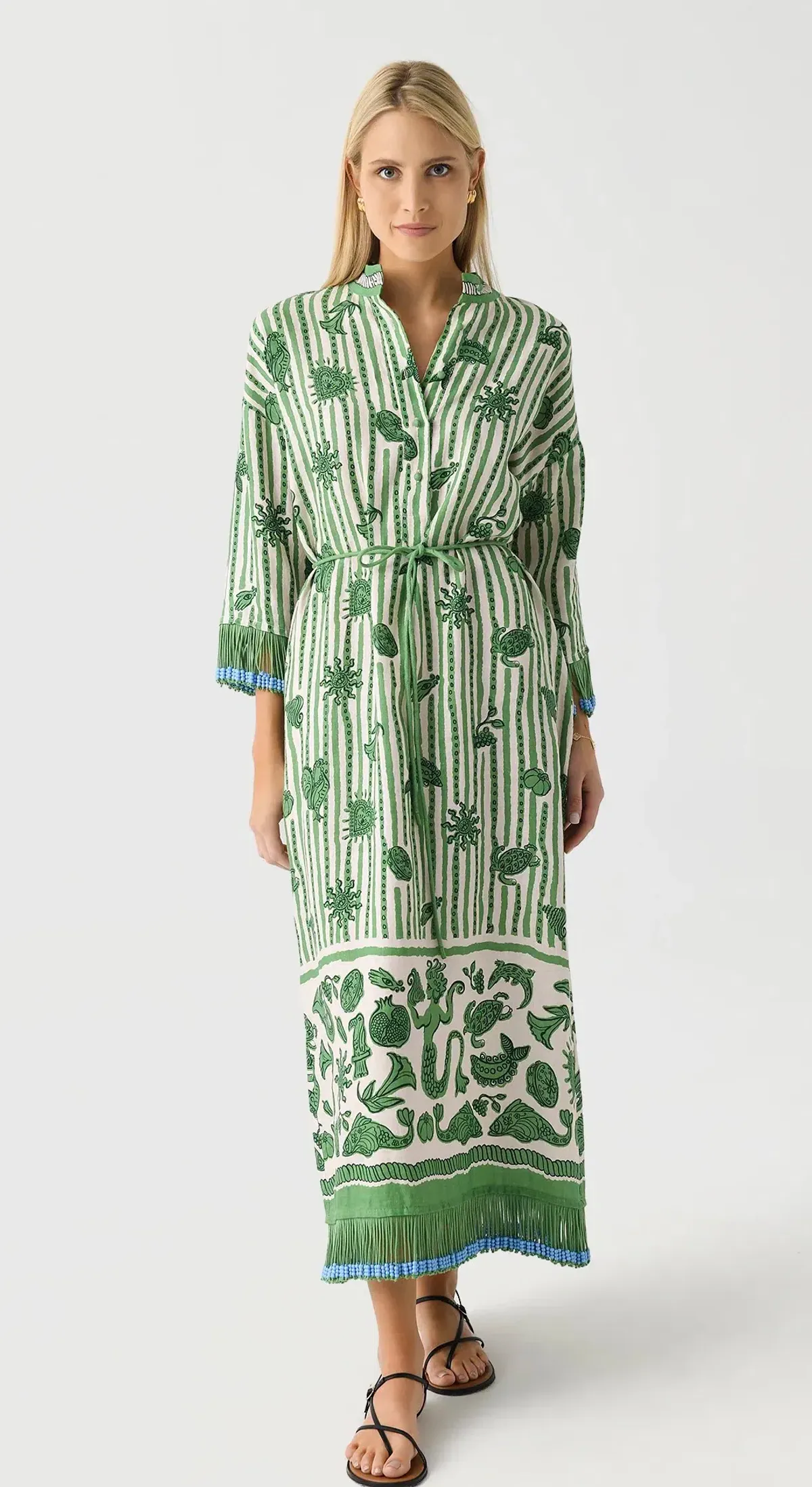 ALEMAIS LULA MIDI DRESS SIZE 8 - Image 1