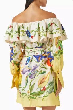 ALEMAIS FLORES MINI DRESS SIZE 10 for rent on The Volte - image 2
