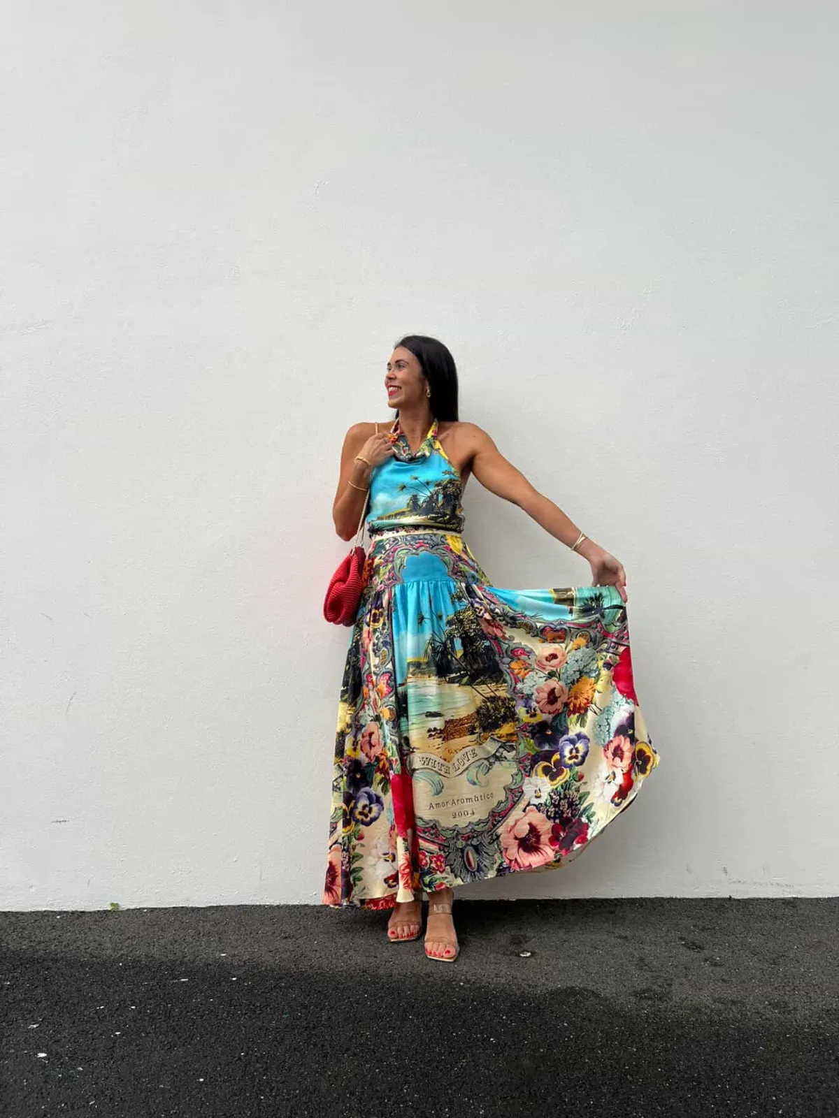 CAMILLA BATHING BOMBSHELL HALTER TOP AND SKIRT SIZE MEDIUM - Image 5