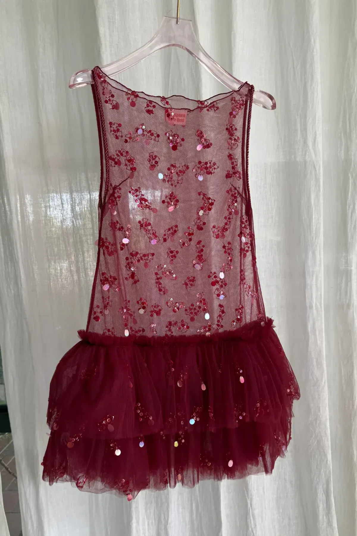 Dyspnea - TROPHY TULLE MINI DRESS - Size L - Image 1