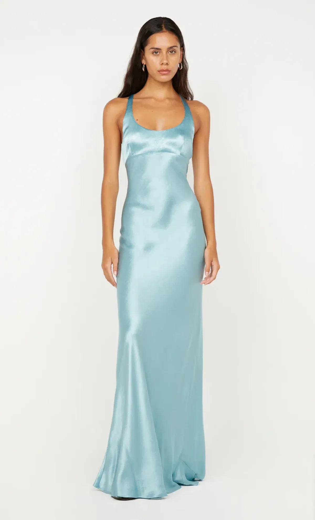 Bec and Bridge MAXINA CROSSOVER Maxi dress In Sea spray size 6 - Image 1