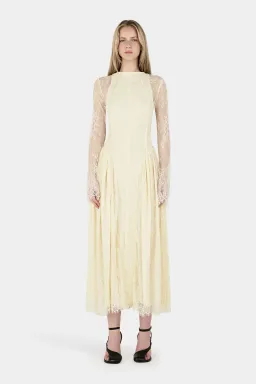 Hansen And Gretel Violetta Lace Dress Butter Size 8 for rent on The Volte - image 1