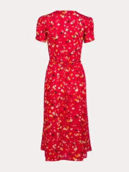 Realisation Par The Teale Midi Dress Rouge Fleur Size M / AU 10 for rent on The Volte - image 5