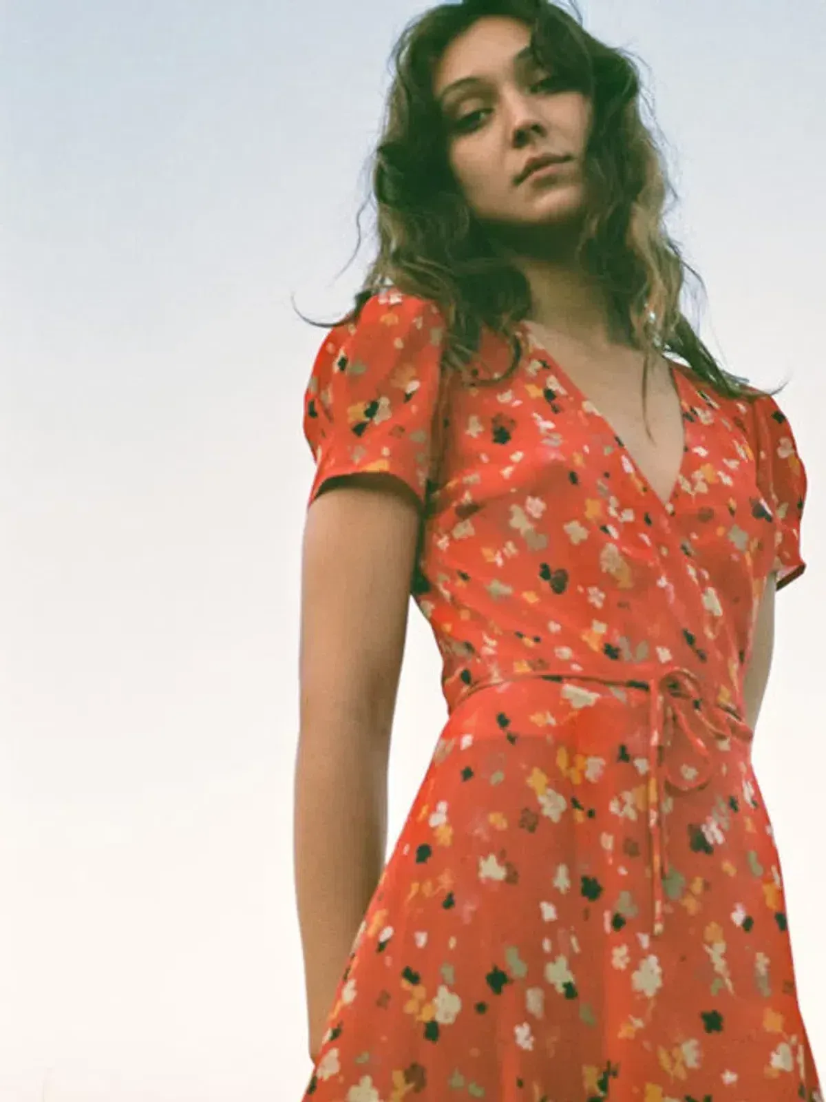 Realisation Par The Teale Midi Dress Rouge Fleur Size M / AU 10 - Image 3