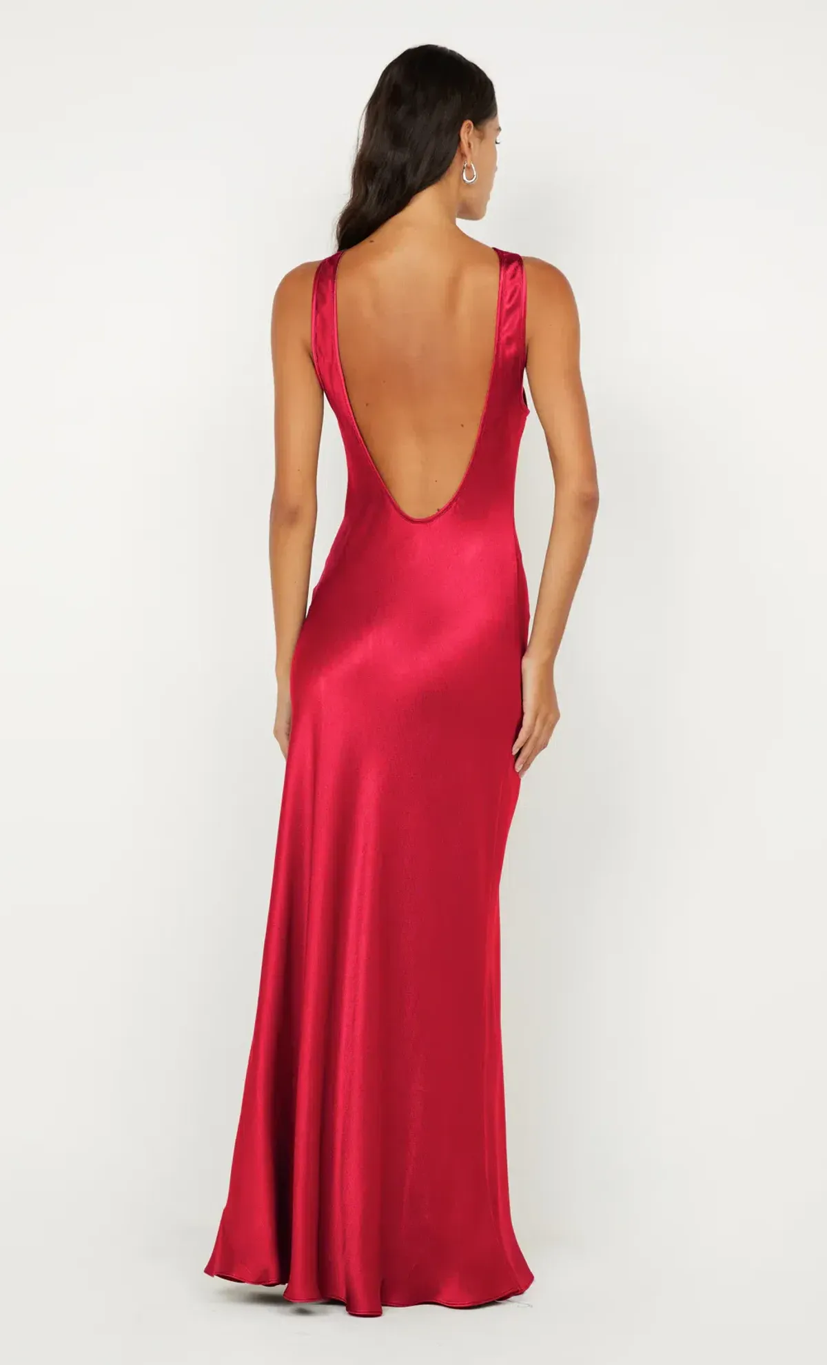 Bec and bridge ELISIA TWIST MAXI DRESS in strawberry size 6 - Image 4